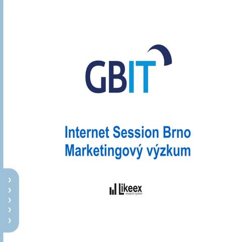Internet session: Marketingový výzkum