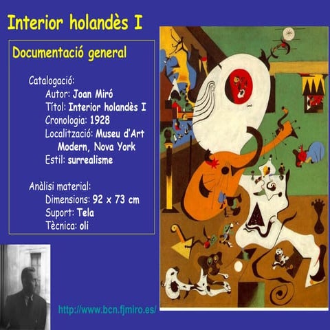 Miró: Interior holandès I