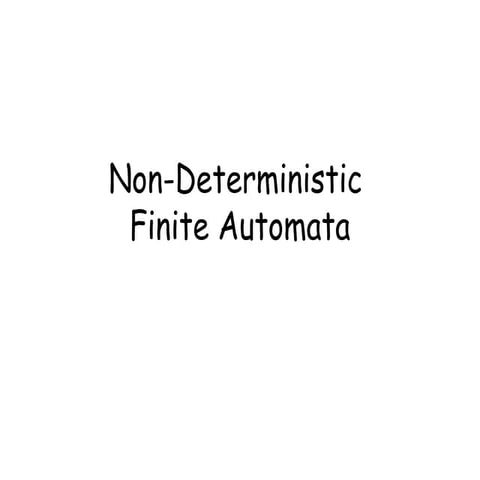 7 - NFA  design for the theory ofautomata.ppt