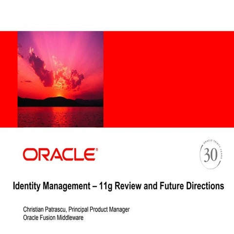 7. oracle iam11g+strategyodrom