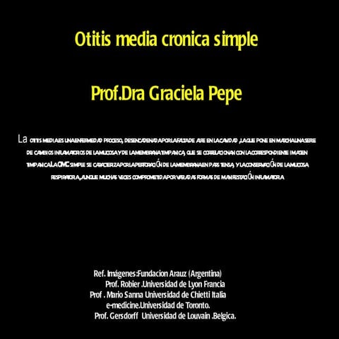 7.otitis media cronica simple
