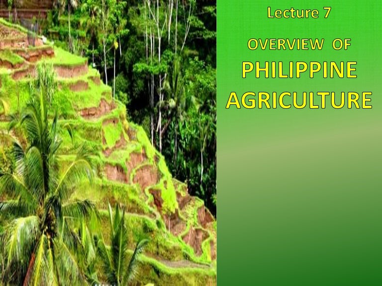 Philippine Agriculture