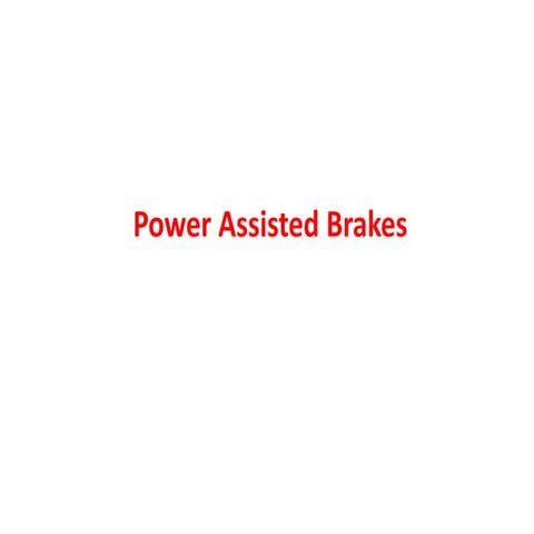 7 power brakes