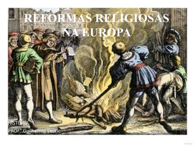    reformas religiosas na europa