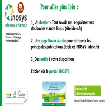 Webinaire Inosys - Revenus des exploitations bovins viande : Un outil ...
