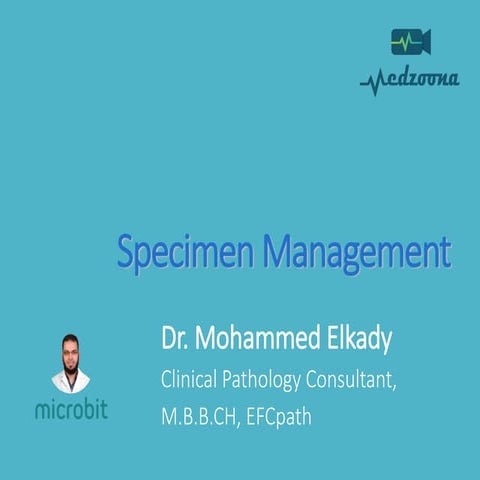 7-Specimen Management in Microbiology Branch