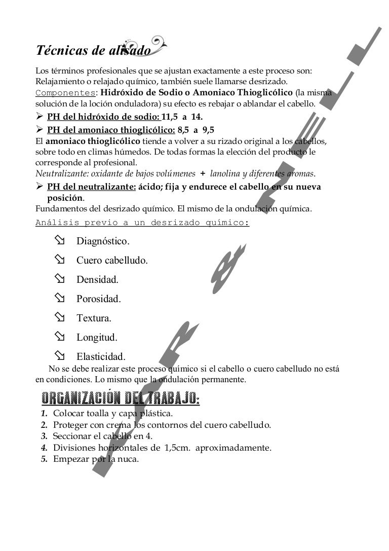 7 técnica de alisado