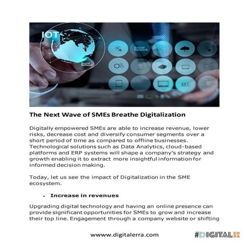 Understanding the Role of Digital Tools in SME Growth | DOCX