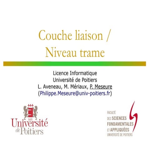 Les trames de comunication reseau et comment les comprendre