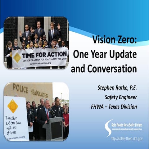  Vision Zero: One Year Update