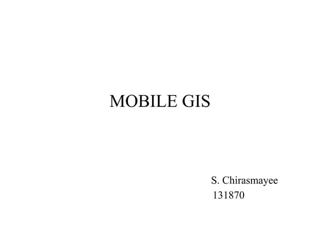70.mobile gis