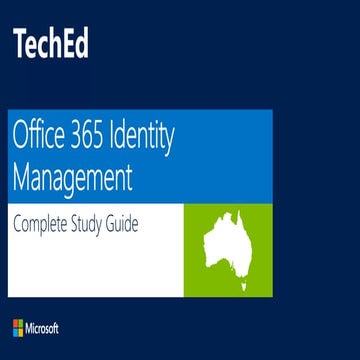 Office 365 MCSA TechEd