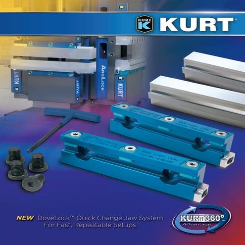 Kurt DoveLock Quick Change Jaw System