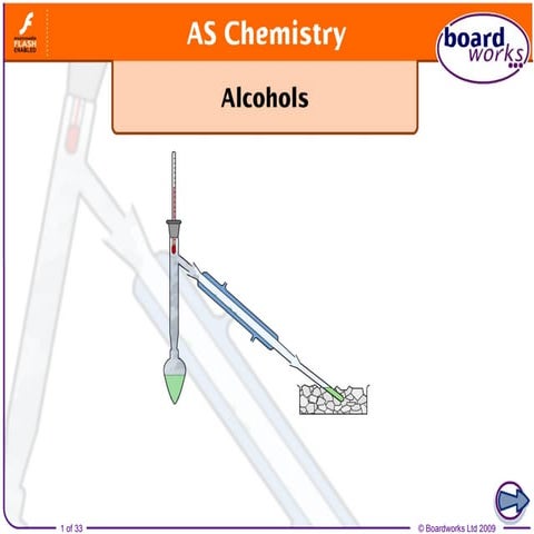 AS Chemistry Alcohols materials from board.ppt