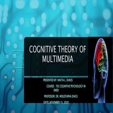 702 cognitive theory of multimedia