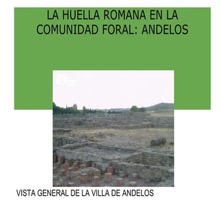 LA HUELLA ROMANA EN LA COMUNIDAD FO...