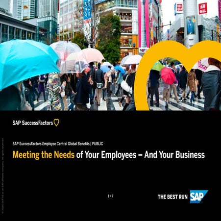 SAP SuccessFactors Global Benefits