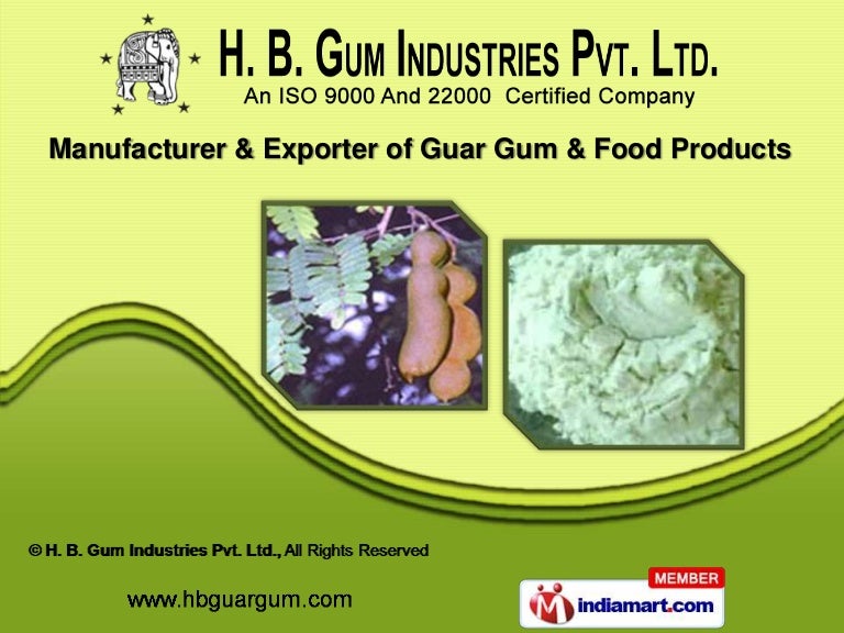 H. B. Gum Industries Private Limited Gujarat India