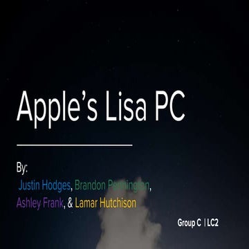 Apple_Lisa_Power_Point_Jhodges_1 | PPTX
