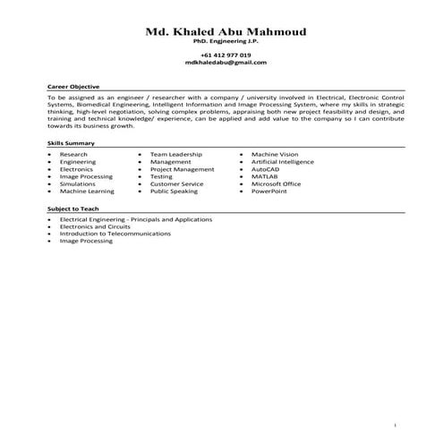 Resume-MdKhaled_14_12_2015