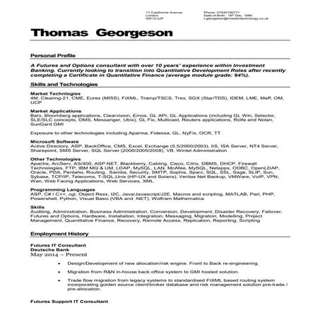 Thomas Georgeson CV Jan16