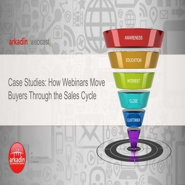 Case Studies: How Webinars Move Customers Through the Sales Cycle