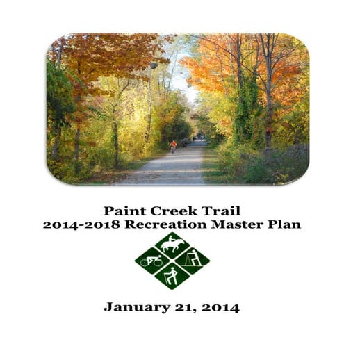 2014-2018 Paint Creek Trail Recreation Master Plan