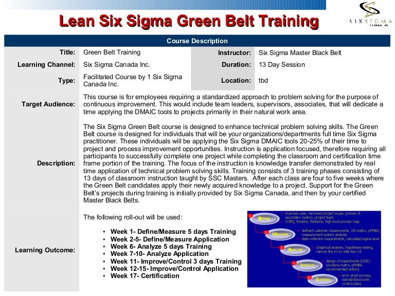 lean training course