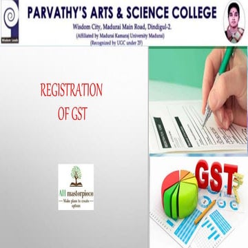 (70)registraction of gst ppt ah authors