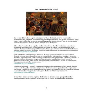 70 semanas de Israel