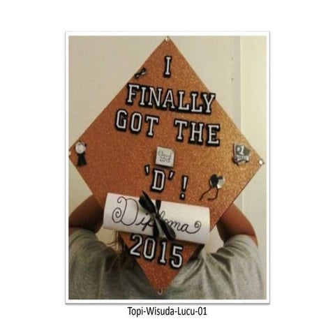 70 Topi Wisuda Paling KONYOL