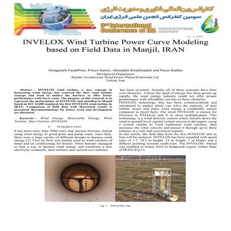 Uncertainty analysis & validation of power curve wind turbine | PDF