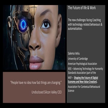 The Future of life & work 