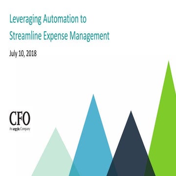Leveraging Automation to Streamline Expense Management