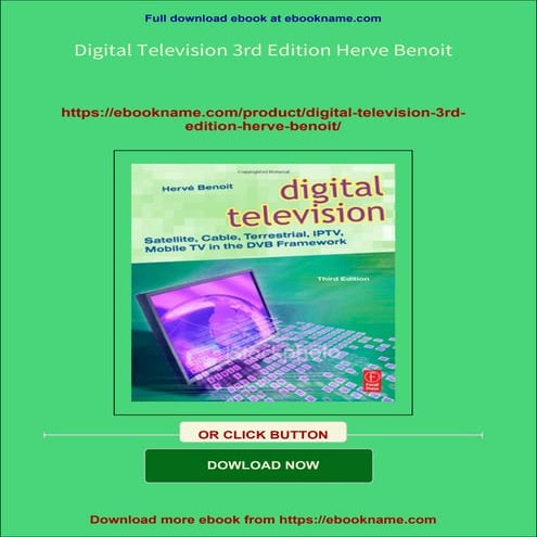 Digital Television 3rd Edition Herve Benoit 2024 scribd download