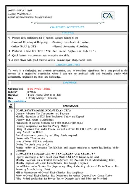 CV