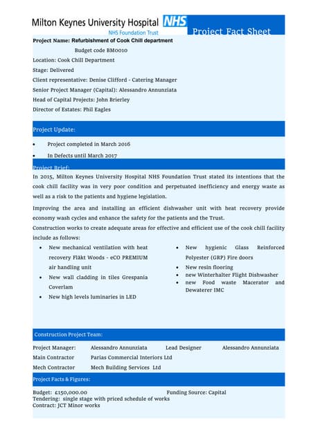 Maternity Murray ward - After works | PDF