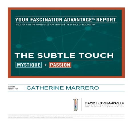 Catherine-Marrero-Fascination-Advantage-Report