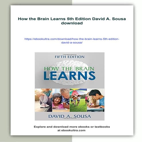How the Brain Learns 5th Edition David A. Sousa