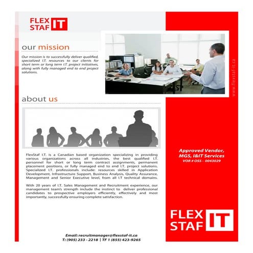 FlexStaf I.T. Brochure 2015