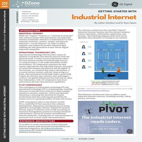 Smart factory IIoT and automation data flow architecture v1.0 | PDF