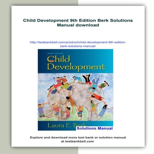 Child Development 9th Edition Berk Solutions Manual