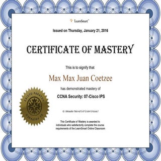 CCNA Securtiy 7