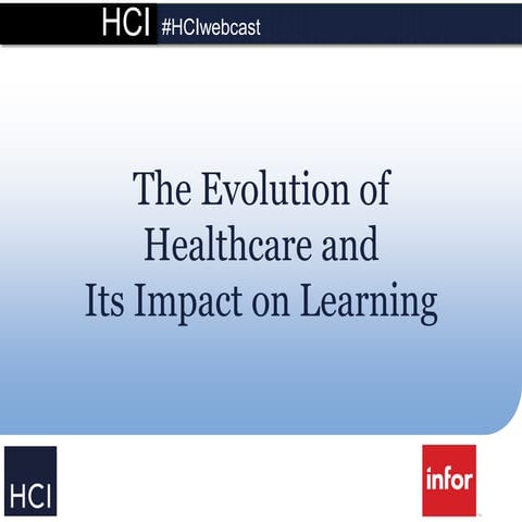 The Evolution of Healthcare and Its Impact on Learning