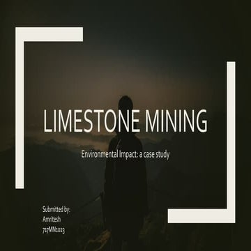 Limestone Mining