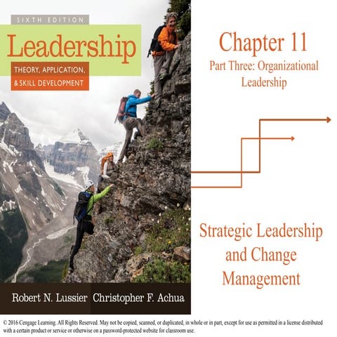 Strategic Leadership and Change Management in Organizations: Vision ...