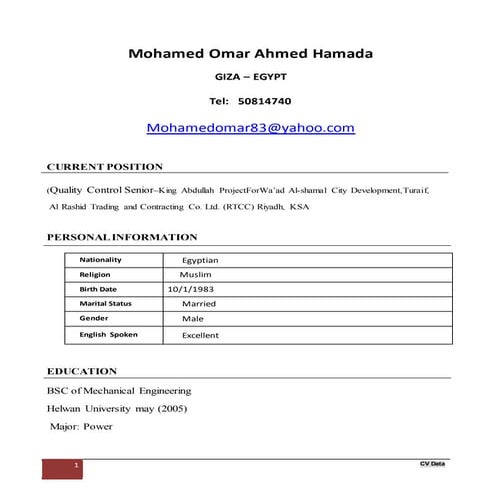 Samih.CV docx | DOCX