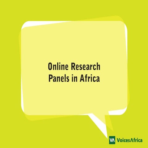 Online Research Panels in Africa _ VoicesAfrica