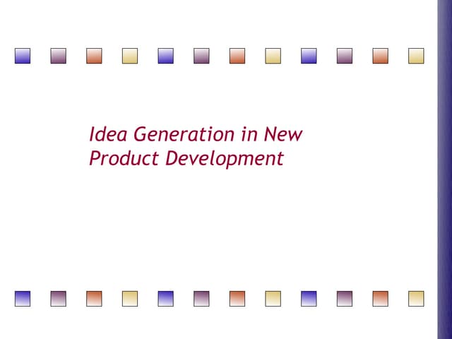 New Product Development