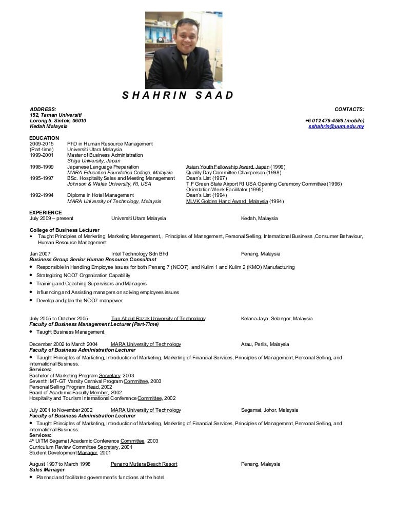 resume malaysia